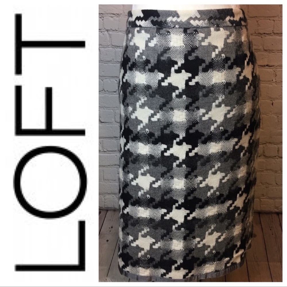 Loft wool skirt